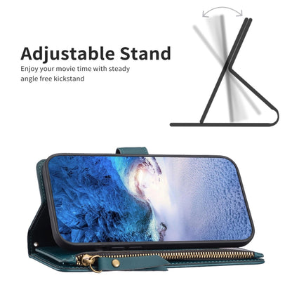 9 Card Slots Zipper Wallet Leather Flip Phone Case, For OPPO Find X6 Pro, For OPPO Find X6, For OPPO A96 5G / Reno7 Z, For OPPO A94 4G / Reno5 F / F19 Pro