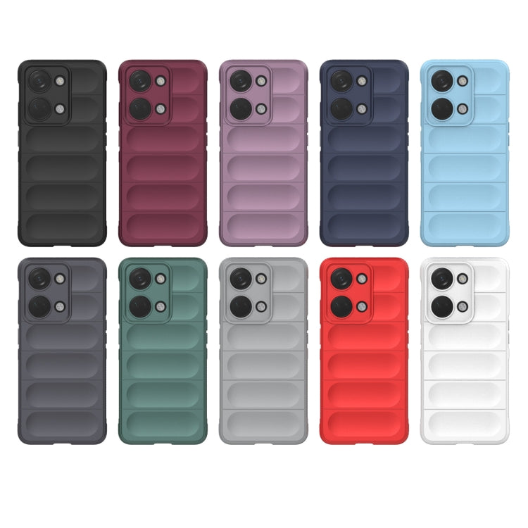 Magic Shield TPU + Flannel Phone Case, For OnePlus Ace 2V, For OnePlus 10R 5G Global