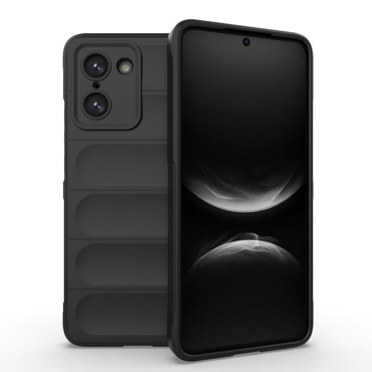 Magic Shield TPU + Flannel Phone Case, For OnePlus Ace 5 Racing / Nord CE5, For OnePlus 13T 5G
