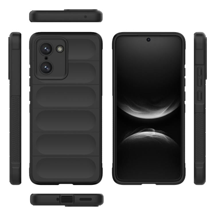 Magic Shield TPU + Flannel Phone Case, For OnePlus Ace 5 Racing / Nord CE5, For OnePlus 13T 5G