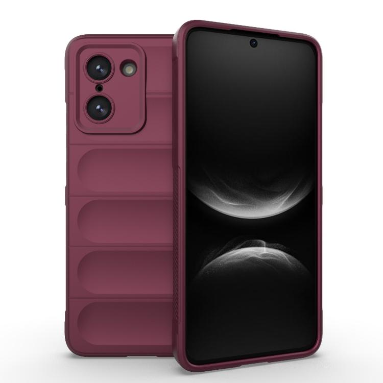 Magic Shield TPU + Flannel Phone Case, For OnePlus Ace 5 Racing / Nord CE5, For OnePlus 13T 5G