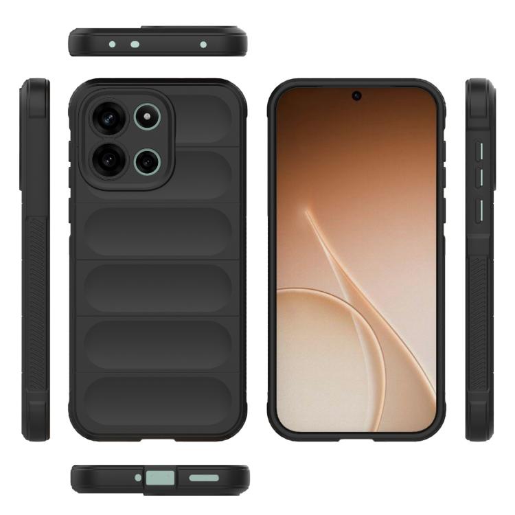 Magic Shield TPU + Flannel Phone Case, For OnePlus Turbo 6 5G, For OnePlus 15R 5G Global