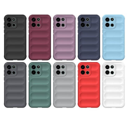 Magic Shield TPU + Flannel Phone Case, For OnePlus Turbo 6 5G, For OnePlus 15R 5G Global