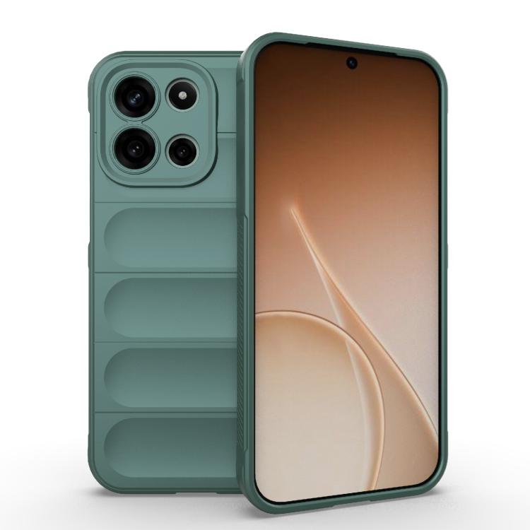 Magic Shield TPU + Flannel Phone Case, For OnePlus Turbo 6 5G, For OnePlus 15R 5G Global