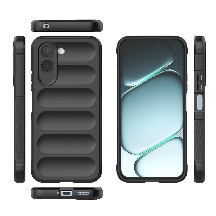 Magic Shield TPU + Flannel Phone Case, For OnePlus N6x 5G Global, For OnePlus 15T 5G
