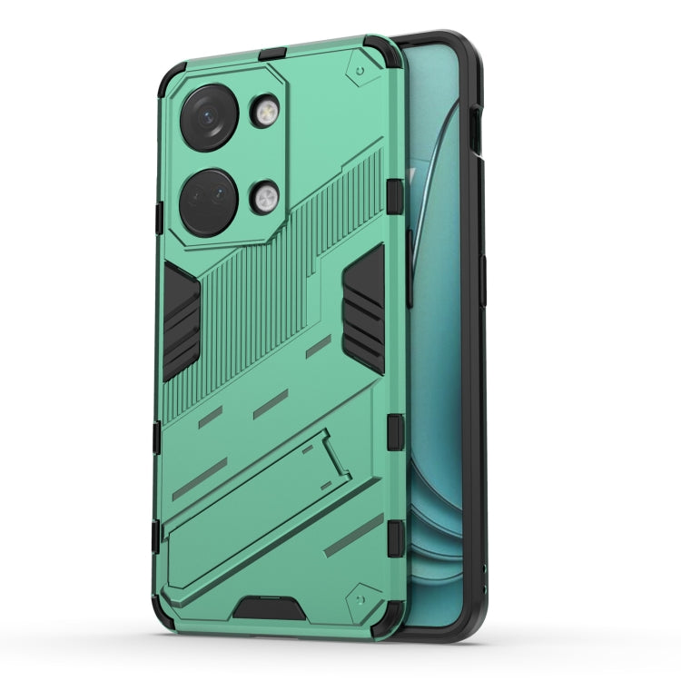 Punk Armor 2 in 1 PC + TPU Phone Case with Holder, For OnePlus Nord CE3 5G Global, For OnePlus Ace 2V