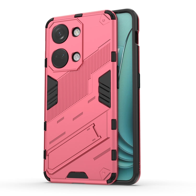Punk Armor 2 in 1 PC + TPU Phone Case with Holder, For OnePlus Nord CE3 5G Global, For OnePlus Ace 2V