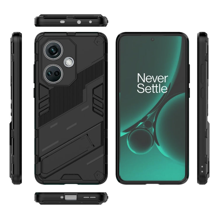 Punk Armor 2 in 1 PC + TPU Phone Case with Holder, For OnePlus Nord CE3 5G Global, For OnePlus Ace 2V