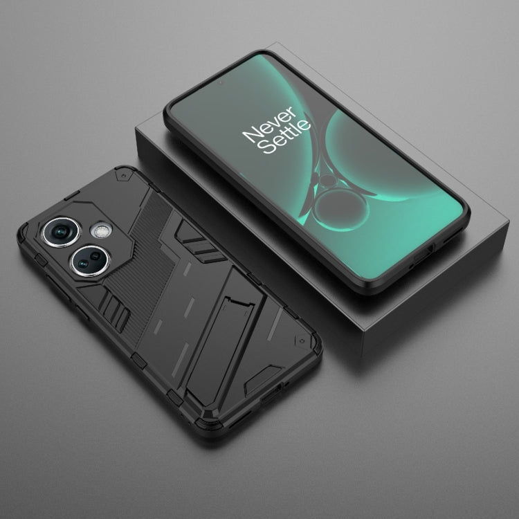 Punk Armor 2 in 1 PC + TPU Phone Case with Holder, For OnePlus Nord CE3 5G Global, For OnePlus Ace 2V
