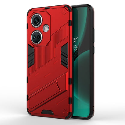 Punk Armor 2 in 1 PC + TPU Phone Case with Holder, For OnePlus Nord CE3 5G Global, For OnePlus Ace 2V