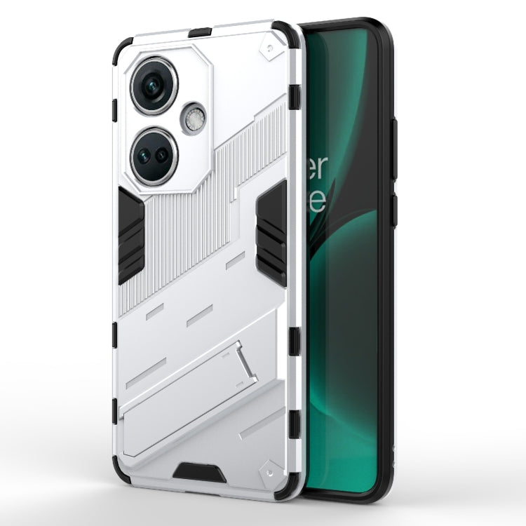 Punk Armor 2 in 1 PC + TPU Phone Case with Holder, For OnePlus Nord CE3 5G Global, For OnePlus Ace 2V