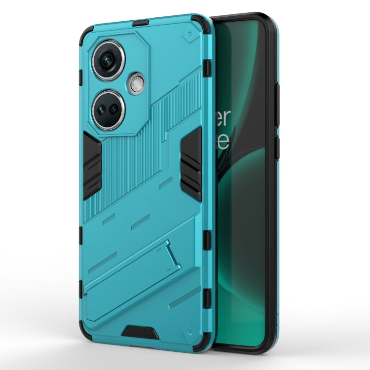 Punk Armor 2 in 1 PC + TPU Phone Case with Holder, For OnePlus Nord CE3 5G Global, For OnePlus Ace 2V