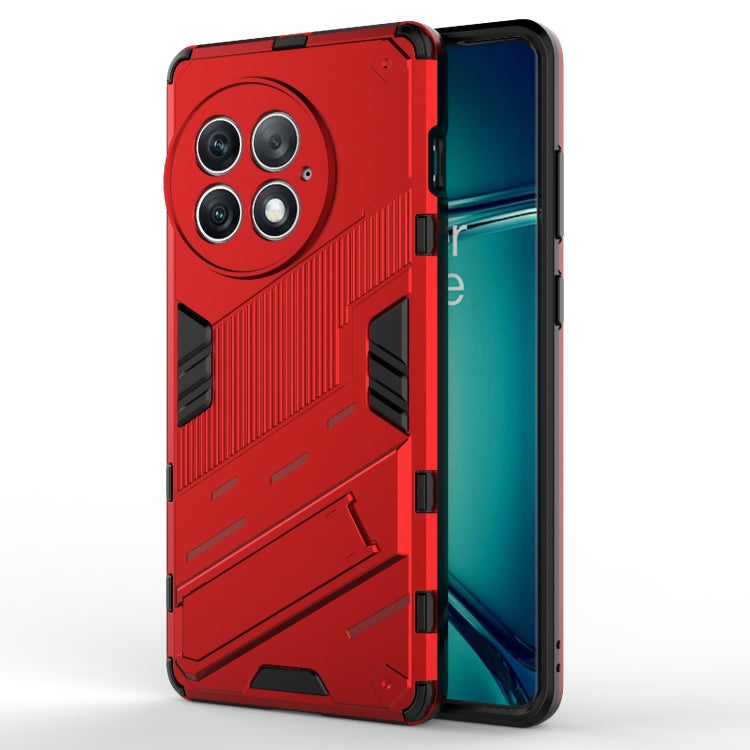 Punk Armor 2 in 1 PC + TPU Phone Case with Holder, For OnePlus Ace 3 5G, For OnePlus 12 5G, For OnePlus Ace 2 Pro
