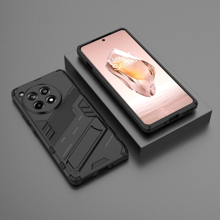 Punk Armor 2 in 1 PC + TPU Phone Case with Holder, For OnePlus Ace 3 5G, For OnePlus 12 5G, For OnePlus Ace 2 Pro
