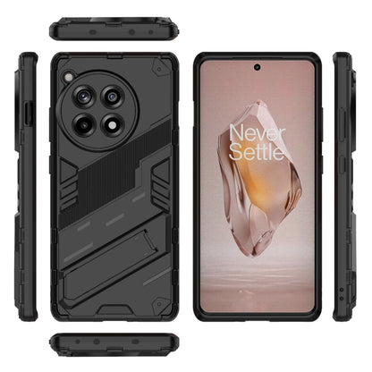 Punk Armor 2 in 1 PC + TPU Phone Case with Holder, For OnePlus Ace 3 5G, For OnePlus 12 5G, For OnePlus Ace 2 Pro