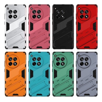 Punk Armor 2 in 1 PC + TPU Phone Case with Holder, For OnePlus Ace 3 5G, For OnePlus 12 5G, For OnePlus Ace 2 Pro