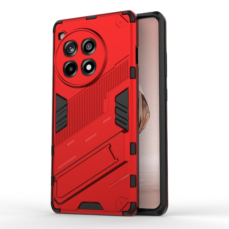 Punk Armor 2 in 1 PC + TPU Phone Case with Holder, For OnePlus Ace 3 5G, For OnePlus 12 5G, For OnePlus Ace 2 Pro
