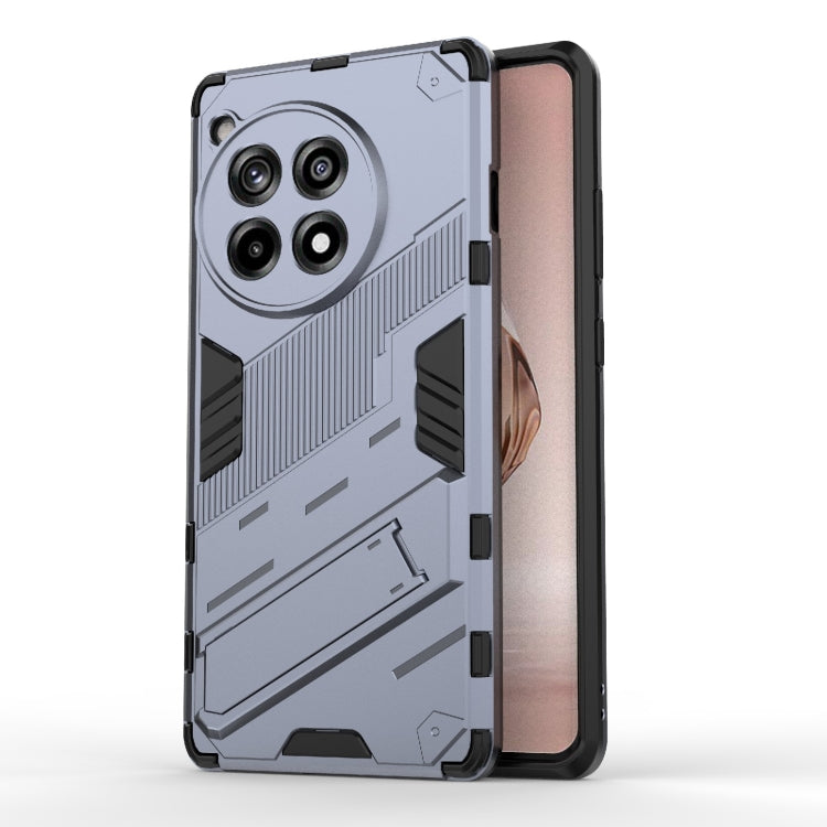 Punk Armor 2 in 1 PC + TPU Phone Case with Holder, For OnePlus Ace 3 5G, For OnePlus 12 5G, For OnePlus Ace 2 Pro