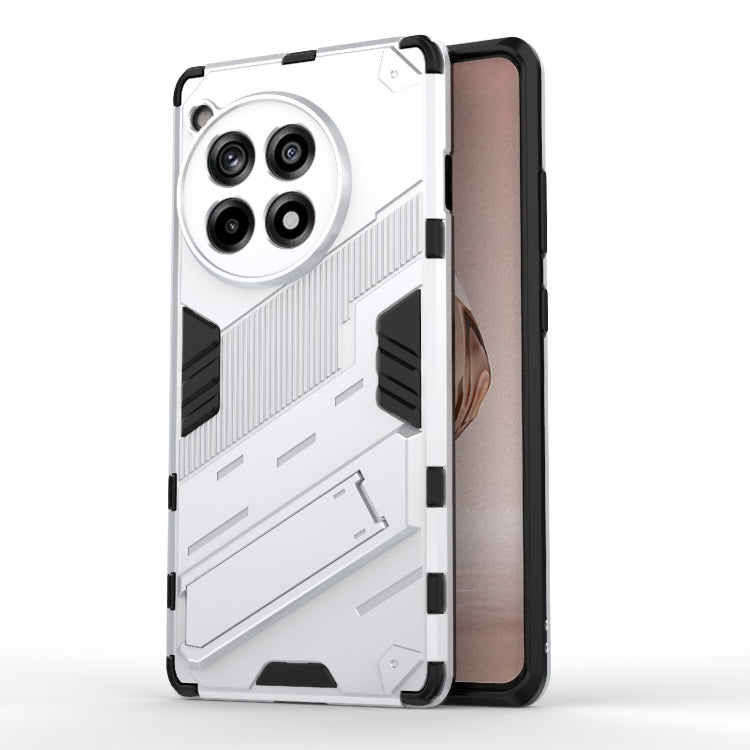 Punk Armor 2 in 1 PC + TPU Phone Case with Holder, For OnePlus Ace 3 5G, For OnePlus 12 5G, For OnePlus Ace 2 Pro