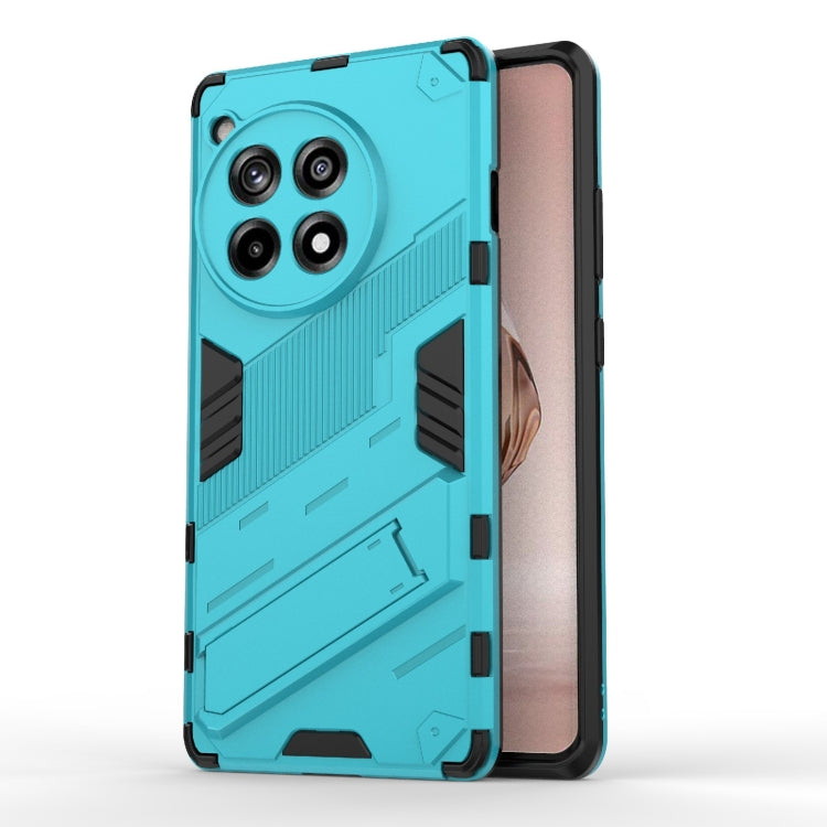 Punk Armor 2 in 1 PC + TPU Phone Case with Holder, For OnePlus Ace 3 5G, For OnePlus 12 5G, For OnePlus Ace 2 Pro