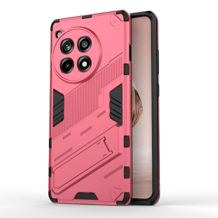 Punk Armor 2 in 1 PC + TPU Phone Case with Holder, For OnePlus Ace 3 5G, For OnePlus 12 5G, For OnePlus Ace 2 Pro