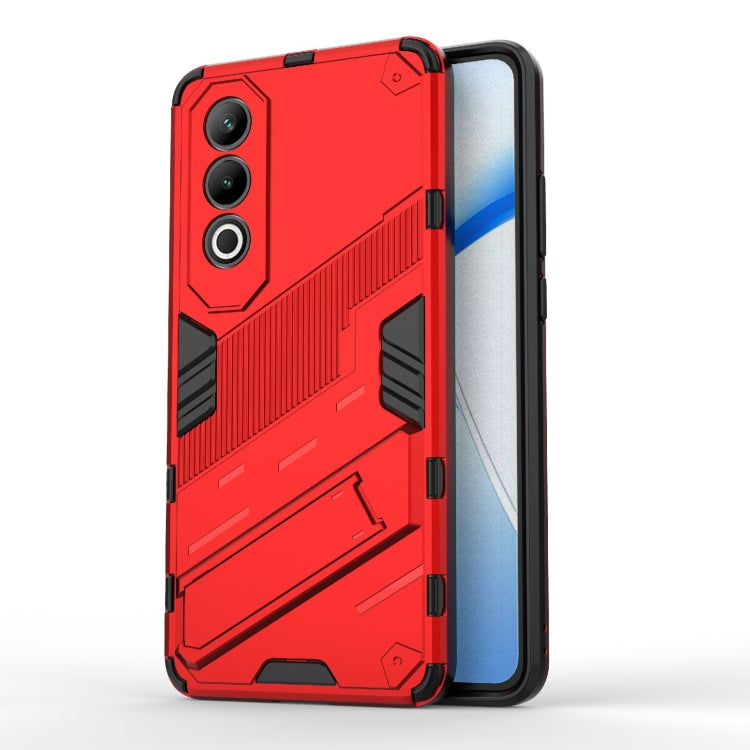 Punk Armor 2 in 1 PC + TPU Phone Case with Holder, For OnePlus Ace 3 Pro 5G, For OnePlus Ace 3V, For OnePlus Nord CE4 5G Global