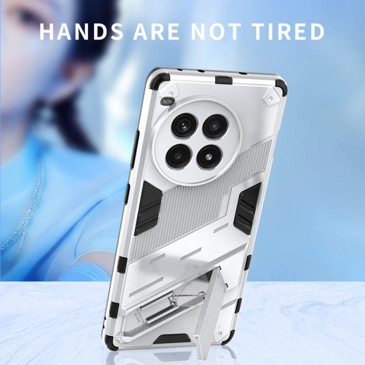 Punk Armor 2 in 1 PC + TPU Phone Case with Holder, For OnePlus Ace 3 Pro 5G, For OnePlus Ace 3V, For OnePlus Nord CE4 5G Global