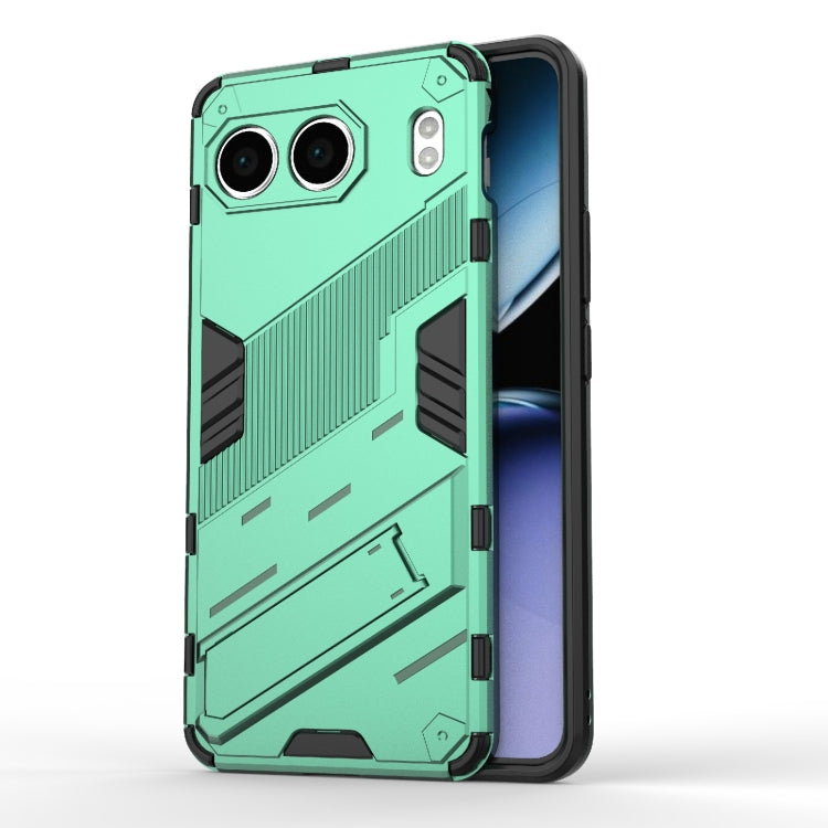 Punk Armor 2 in 1 PC + TPU Phone Case with Holder, For OnePlus 15, For OnePlus Ace 5, For OnePlus Nord 4 5G Global