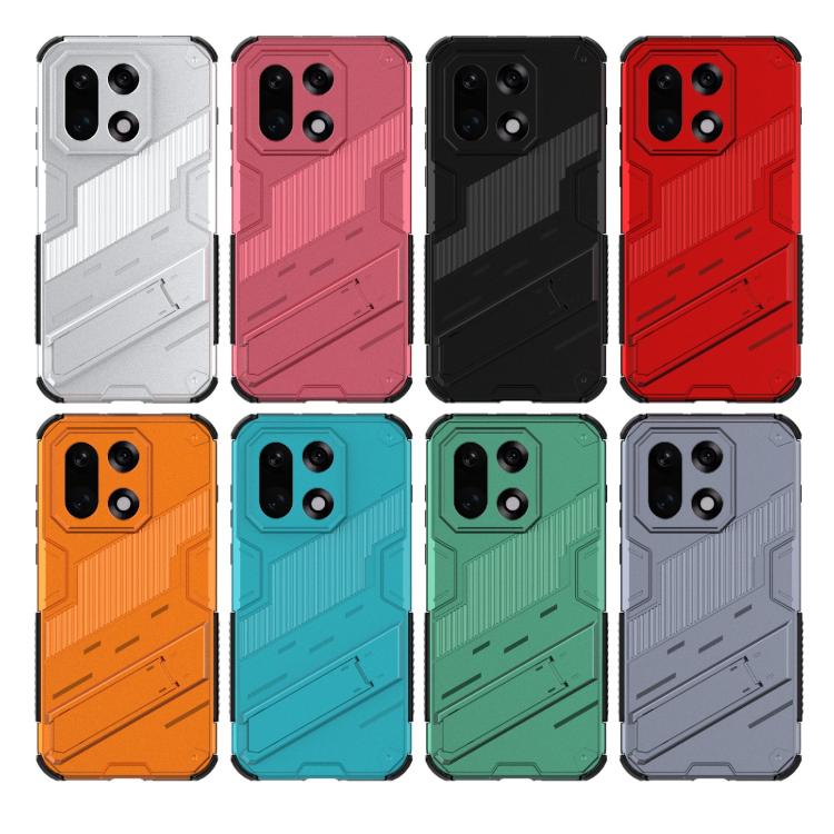Punk Armor 2 in 1 PC + TPU Phone Case with Holder, For OnePlus 15, For OnePlus Ace 5, For OnePlus Nord 4 5G Global