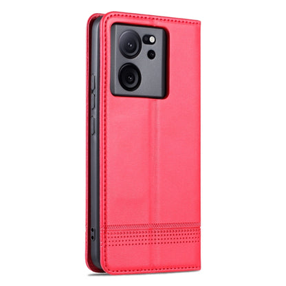 AZNS Magnetic Calf Texture Flip Leather Phone Case, For Xiaomi Redmi K60 Ultra/Mi 13T/13T Pro, For Xiaomi Redmi K70/K70 Pro, For Xiaomi Redmi 12 4G, For Xiaomi Redmi Note 12S
