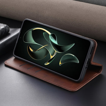 AZNS Magnetic Calf Texture Flip Leather Phone Case, For Xiaomi Redmi K60 Ultra/Mi 13T/13T Pro, For Xiaomi Redmi K70/K70 Pro, For Xiaomi Redmi 12 4G, For Xiaomi Redmi Note 12S