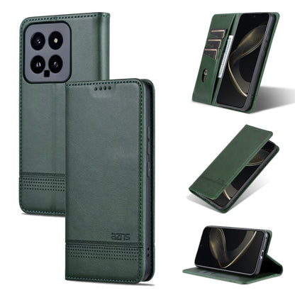 AZNS Magnetic Calf Texture Flip Leather Phone Case, For Xiaomi 14 Ultra, For Xiaomi Redmi 13C / Poco C65, For Xiaomi 14 Pro, For Xiaomi 14