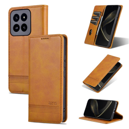 AZNS Magnetic Calf Texture Flip Leather Phone Case, For Xiaomi 14 Ultra, For Xiaomi Redmi 13C / Poco C65, For Xiaomi 14 Pro, For Xiaomi 14