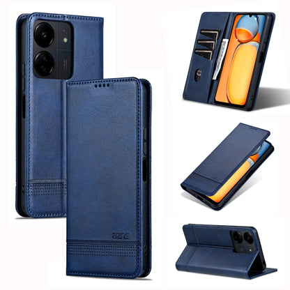 AZNS Magnetic Calf Texture Flip Leather Phone Case, For Xiaomi 14 Ultra, For Xiaomi Redmi 13C / Poco C65, For Xiaomi 14 Pro, For Xiaomi 14