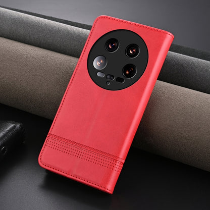 AZNS Magnetic Calf Texture Flip Leather Phone Case, For Xiaomi 14 Ultra, For Xiaomi Redmi 13C / Poco C65, For Xiaomi 14 Pro, For Xiaomi 14