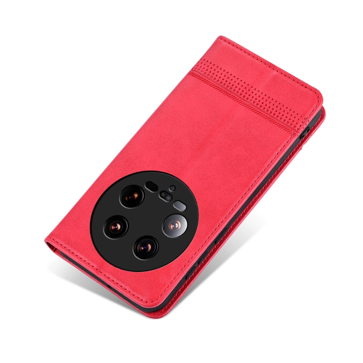 AZNS Magnetic Calf Texture Flip Leather Phone Case, For Xiaomi 14 Ultra, For Xiaomi Redmi 13C / Poco C65, For Xiaomi 14 Pro, For Xiaomi 14