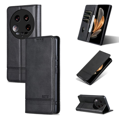 AZNS Magnetic Calf Texture Flip Leather Phone Case, For Xiaomi 14 Ultra, For Xiaomi Redmi 13C / Poco C65, For Xiaomi 14 Pro, For Xiaomi 14