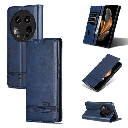 AZNS Magnetic Calf Texture Flip Leather Phone Case, For Xiaomi 14 Ultra, For Xiaomi Redmi 13C / Poco C65, For Xiaomi 14 Pro, For Xiaomi 14