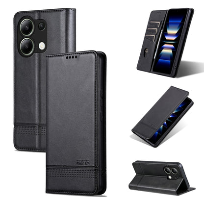 AZNS Magnetic Calf Texture Flip Leather Phone Case, For Xiaomi Redmi Turbo 3, For Xiaomi Redmi Note 13 Pro 4G, For Xiaomi Redmi Note 13 4G, For Xiaomi Redmi K70E