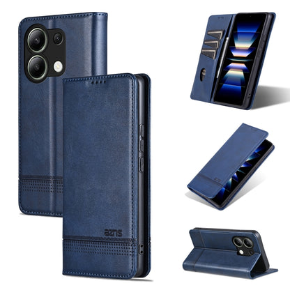 AZNS Magnetic Calf Texture Flip Leather Phone Case, For Xiaomi Redmi Turbo 3, For Xiaomi Redmi Note 13 Pro 4G, For Xiaomi Redmi Note 13 4G, For Xiaomi Redmi K70E