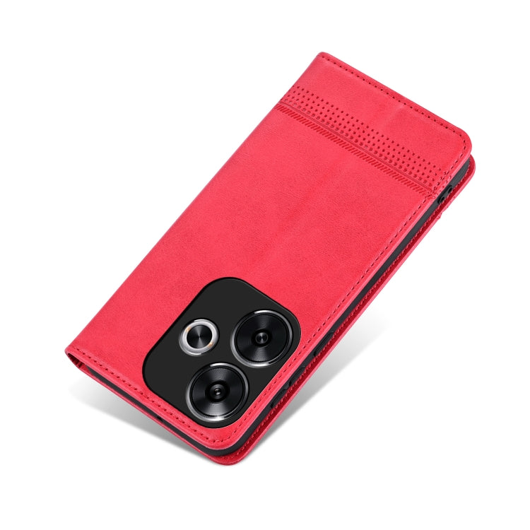 AZNS Magnetic Calf Texture Flip Leather Phone Case, For Xiaomi Redmi Turbo 3, For Xiaomi Redmi Note 13 Pro 4G, For Xiaomi Redmi Note 13 4G, For Xiaomi Redmi K70E