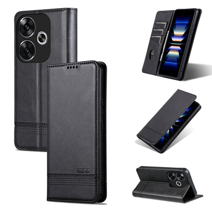 AZNS Magnetic Calf Texture Flip Leather Phone Case, For Xiaomi Redmi Turbo 3, For Xiaomi Redmi Note 13 Pro 4G, For Xiaomi Redmi Note 13 4G, For Xiaomi Redmi K70E