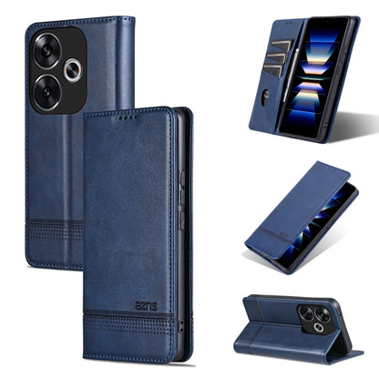 AZNS Magnetic Calf Texture Flip Leather Phone Case, For Xiaomi Redmi Turbo 3, For Xiaomi Redmi Note 13 Pro 4G, For Xiaomi Redmi Note 13 4G, For Xiaomi Redmi K70E