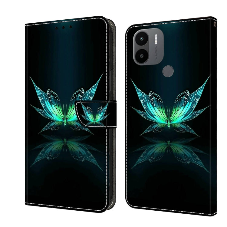 Crystal 3D Shockproof Protective Leather Phone Case, For Xiaomi Redmi A1+ / A2 / A2+