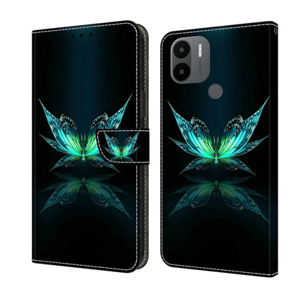 Crystal 3D Shockproof Protective Leather Phone Case, For Xiaomi Redmi A1+ / A2 / A2+