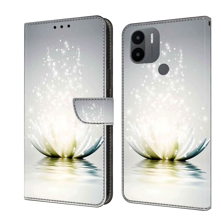 Crystal 3D Shockproof Protective Leather Phone Case, For Xiaomi Redmi A1+ / A2 / A2+