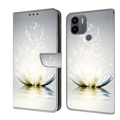 Crystal 3D Shockproof Protective Leather Phone Case, For Xiaomi Redmi A1+ / A2 / A2+