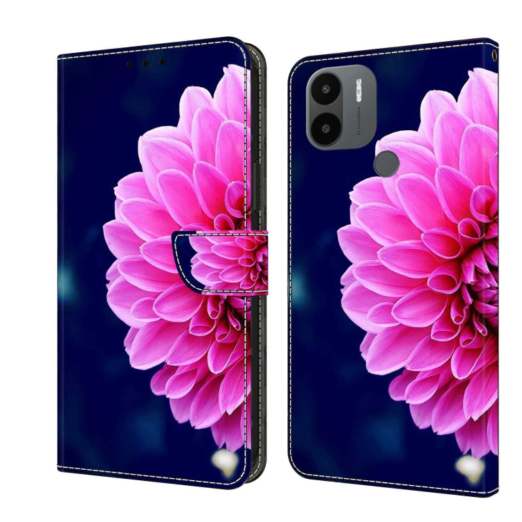 Crystal 3D Shockproof Protective Leather Phone Case, For Xiaomi Redmi A1+ / A2 / A2+