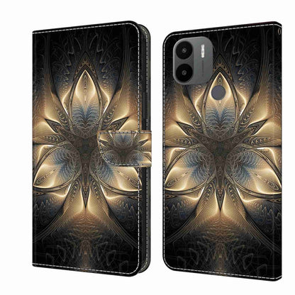 Crystal 3D Shockproof Protective Leather Phone Case, For Xiaomi Redmi A1+ / A2 / A2+