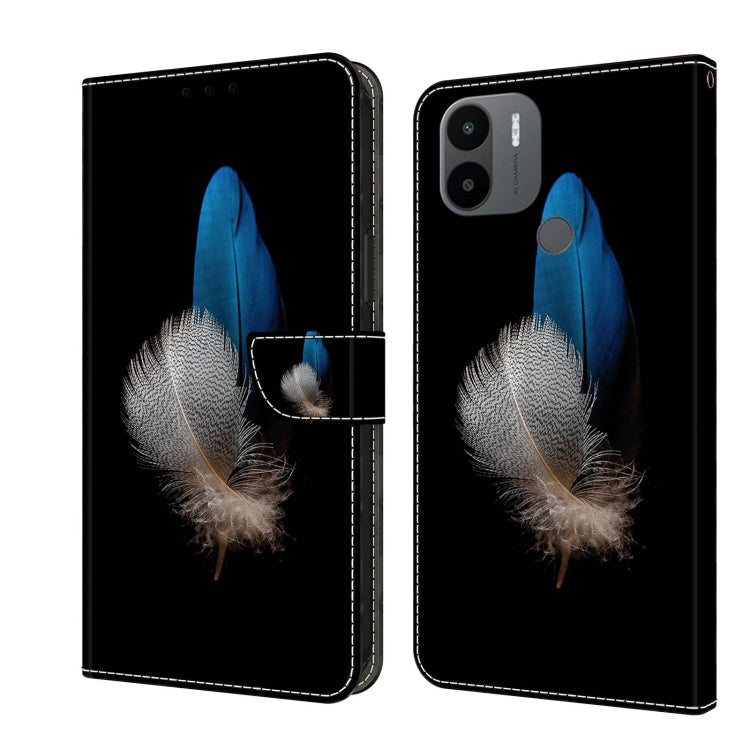 Crystal 3D Shockproof Protective Leather Phone Case, For Xiaomi Redmi A1+ / A2 / A2+